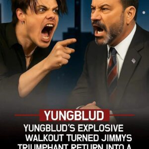 BREAKING NEWS: YUNGBLUD CONFRONTS JIMMY KIMMEL LIVE ON AIR — AND IT CHANGES LATE-NIGHT TELEVISION FOREVER