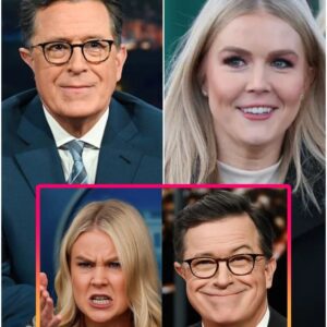 SPOTLIGHT SHOWDOWN: She came for glory — but Stephen Colbert turned it into her live-TV nightmare. Karoline Leavitt stormed The Late Show with smug confidence and razor-sharp talking points… jiji