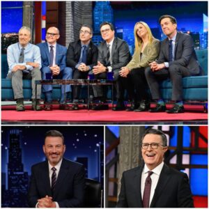 Late-Night Titans Rebel: Jimmy Kimmel and Stephen Colbert Announce Uncensored “Truth News Channel” in Shocking Media Shakeup jiji