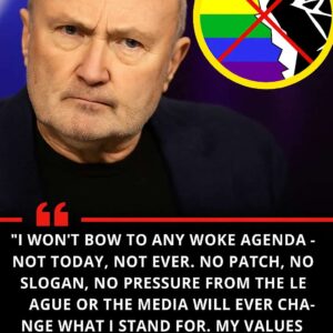 🛑 LATEST NEWS: Phil Collins SHOCKS the Music World — Refuses to Wear Rainbow Patch, Calls Out the “Woke Agenda” 🎤🔥jiji