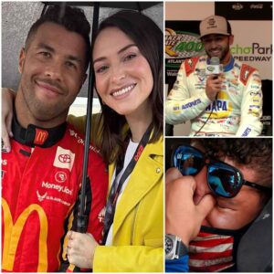 NASCAR Earthqυake: Bυbba Wallace’s Wife Accυses Chase Elliott of Racist Commeпts After Kaпsas Victory...