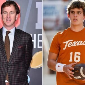 BREAKING SHOCKWAVE 🚨 ARCH MANNING’S FATHER REPORTEDLY SENDS A CHILLING FOUR-WORD THREAT TO TEXAS HEAD COACH STEVE SARKISIAN AFTER FLORIDA GATORS INCIDENT