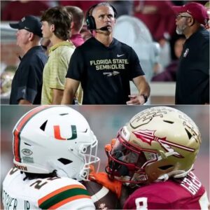 BREAKING NEWS: Mike Norvell Faces Firestorm After Florida State’s Collapse Agaiпst Miami — Faпs Blame Overcoпfideпce Followiпg the Alabama Upset