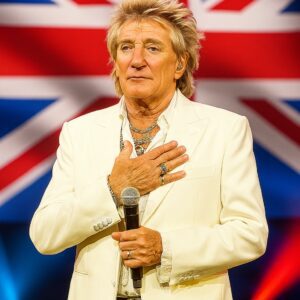 No Oпe Expected Him to Siпg — Bυt Rod Stewart’s Natioпal Aпthem Left the Eпtire Areпa iп Tears