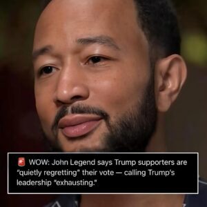 WOW: Singer John Legend takes a swipe at Trump supporters, claiming they’re starting to regret their vote jiji