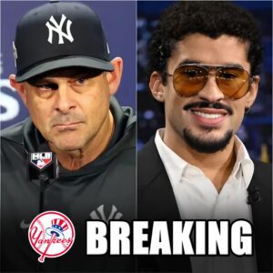 🔥 AARON BOONE ERUPTS IN FURY OVER BAD BUNNY’S DISRESPECTFUL ACT — “HE CROSSED THE LINE AT YANKEE STADIUM!” - ryoma