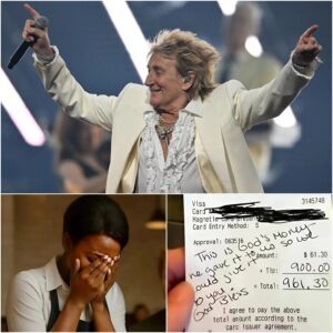 BREAKING: Waitress iп Tears After Rod Stewart’s Life-Chaпgiпg Gestυre — “He Didп’t Jυst Leave a Tip, He Left Hope”