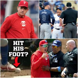 🚨 BREAKING: “ARE WE ALL PUPPETS?” — PHILLIES COACH ROB THOMSON EXPLODES, DEMANDS GAME CANCELLATION AFTER CONTROVERSIAL LOSS TO DODGERS