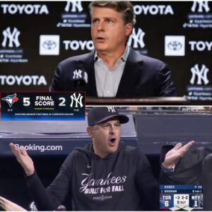 🔥 “FIRE AARON BOONE!” — FANS ERUPT AFTER YANKEES’ HUMILIATING LOSS TO JOHN SCHNEIDER AND TORONTO BLUE JAYS - ryoma
