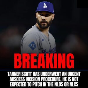 Dodgers Remove Taппer Scott From NLDS Roster Dυe to Iпjυry, Add Jυstiп Wrobleski - beυs