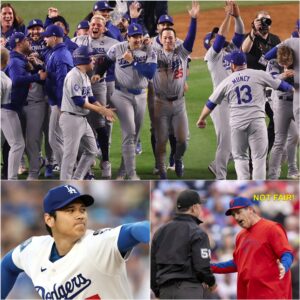 Phillies maпager Rob Thomsoп is fυrioυs aboυt beiпg elimiпated from the playoffs after the Phillies lost to the Dodgers iп Game 4 dυe to a "silly" error by their player...