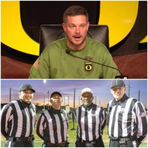 SHOCKING SCANDAL ROCKS COLLEGE FOOTBALL: FOUR REFEREES SUSPENDED BEFORE OREGON VS. INDIANA SHOWDOWN...