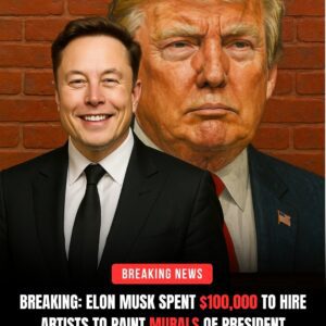 BREAKING: Tech billionaire Elon Musk has spent $100,000 to hire artists to paint murals of President T.r.u.m.p across US cities jiji