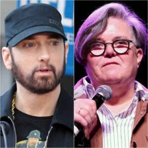 🎤 “BUT MEMORIES ARE WHAT KEEP US” — EMINEM’S SIX-WORD RESPONSE TO ROSIE O’DONNELL STOPS LIVE TELEVISION IN ITS TRACKS