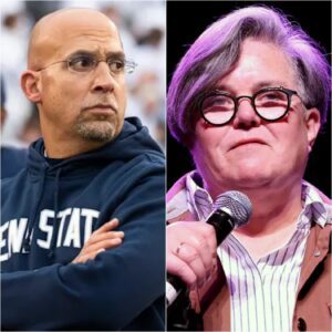 🏈 “BUT MEMORIES ARE WHAT DRIVE US” — JAMES FRANKLIN’S SIX-WORD REPLY TO ROSIE O’DONNELL STOPS LIVE TELEVISION AND REDEFINES WINNING