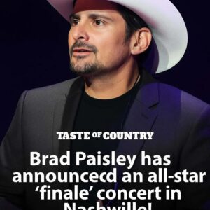 🎸 BRAD PAISLEY ANNOUNCES FINAL CONCERT PERFORMANCE — AN EMOTIONAL FAREWELL TO A COUNTRY MUSIC LEGEND - ryoma