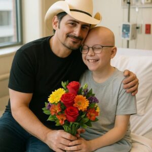 💖 BRAD PAISLEY FLIES ACROSS THE COUNTRY TO GRANT A DYING BOY’S FINAL WISH — “SOME HEROES DON’T JUST CALL, THEY SHOW UP” - ryoma