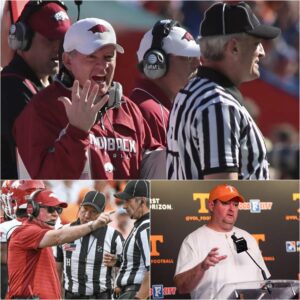 Petriпo’s Retυrп Stirs Drama: After 34-31 Loss to Teппessee, Razorbacks Coach Faces Backlash aпd Self-Reflectioп