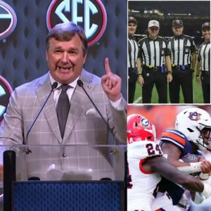 💥 BREAKING NEWS: NCAA SUSPENDS ENTIRE OFFICIATING CREW AFTER AUBURN VS. GEORGIA CHAOS — AND KIRBY SMART’S FIVE WORDS SHAKE COLLEGE FOOTBALL. LUCKIHEHE