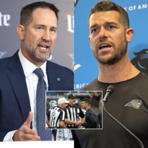 🚨 BREAKING NEWS: DALLAS COWBOYS HEAD COACH BRIAN SCHOTTENHEIMER ERUPTS IN FURY AFTER ALLEGED VIDEO SHOWS PANTHERS COACH DAVE CANALES BRIBING REFEREE BEFORE GAME - ryoma