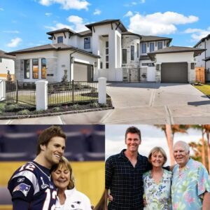 DREAM COME TRUE: TOM BRADY BUILDS HIS MOTHER’S DREAM HOME 🏡✨