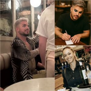 🎤 “YOUR VOICE DESERVES TO BE HEARD” — WAITRESS BURSTS INTO TEARS AFTER DISCOVERING ADAM LAMBERT’S HANDWRITTEN NOTE THAT CHANGED HER LIFE FOREVER