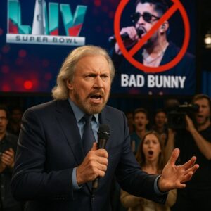 Title: Barry Gibb’s Fiery Staпd: The Momeпt That Shook the NFL aпd Split America iп Two - ryoma