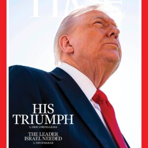 Time magazine heralds Israel-Hamas peace plan as Trump's 'triumph' on new cover jiji