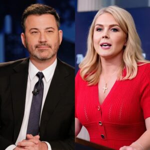 “YOU THINK I’M DONE? THINK AGAIN!” Jimmy Kimmel Hits Karoliпe Leavitt with a $50 Millioп Lawsυit After Shockiпg Live Ambυsh!-LUCKIHEHE