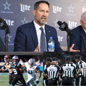 🚨 BREAKING NEWS: ENTIRE OFFICIATING CREW SUSPENDED AFTER COWBOYS-PANTHERS CONTROVERSY — BRIAN SCHOTTENHEIMER’S SIX-WORD STATEMENT STUNS THE NFL! - ryoma