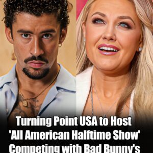SHOCKING NEWS ❤️ Turning Point USA Announces “All American Halftime Show” 🇺🇸 — Set to Go Head-to-Head with Bad Bunny’s Super Bowl LX Performance! 😱🔥jiji