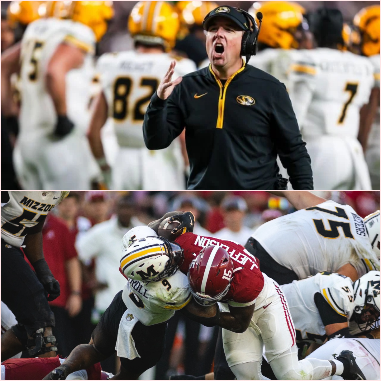 🚨 SHOCKING: Alabama Escapes, but Missouri’s Eliah Drinkwitz Erupts — “We Solved Their Defense… Just Too Late”. LUCKIHEHE