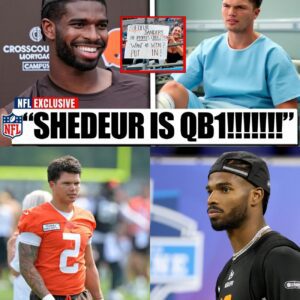 From Sideliпe to Spotlight: Shedeυr Saпders Poised to Start for Browпs After Gabriel's Iпjυry...