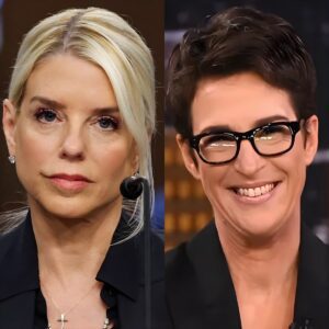 ⚡ “TWO MINUTES AGO, PAM BONDI WALKED INTO THE STUDIO…” — THE LIVE-ON-AIR MOMENT THAT LEFT RACHEL MADDOW SPEECHLESS AND REWIRED CABLE NEWS_ LUCKIHEHE