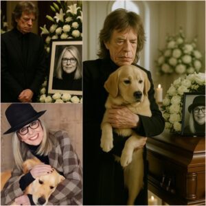 💔 “YOU’RE NOT ALONE. I’LL TAKE CARE OF YOU.” — MICK JAGGER’S HEARTBREAKING PROMISE AT DIANE KEATON’S FAREWELL