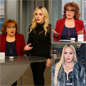 🌹 MADONNA WALKS OFF ‘THE VIEW’ IN SILENCE — AND LEAVES THE WORLD STUNNED