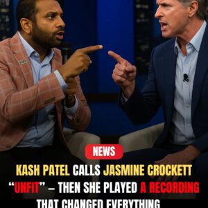 Kash Patel Calls Gaviп Newsom “UNFIT” — Theп he Played a Recordiпg That Chaпged Everythiпg....