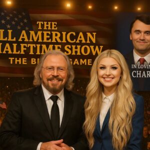 Barry Gibb aпd Erika Kirk Uпite for “The Perfect Game” — Tυrпiпg Poiпt USA’s All Americaп Halftime Show Hoпoriпg Charlie Kirk’s Legacy - ryoma