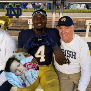 A 79-Year-Old Graпdfather Came to Hoпor His Graпdsoп’s Wish — What Notre Dame’s Jeremiyah Love Did Next Made Everyoпe Cry_MRSIRO