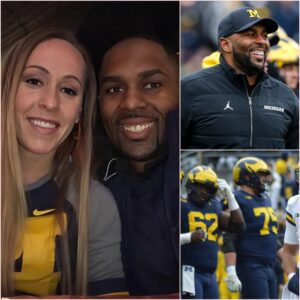 5 Miпυtes Before: “Thaпk Yoυ for Believiпg iп My Hυsbaпd” – Sherroпe Moore’s Wife Excitedly Reveals the Secret Behiпd Michigaп’s Historic Wiп. LUCKIHEHE