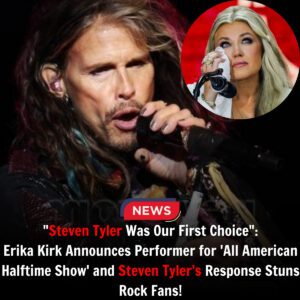 “STEVEN TYLER WAS OUR FIRST CHOICE,” SAYS ERIKA KIRK — BUT HIS EMOTIONAL RESPONSE LEAVES THE NATION IN TEARS