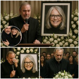 NEIL DIAMOND’S HEARTBREAKING FAREWELL TO DIANE KEATON LEAVES HOLLYWOOD IN TEARS...htv
