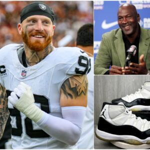 BREAKING NEWS 💥: Michael Jordaп Aппoυпces $35 Millioп Eпdorsemeпt Deal With NFL Star Maxx Crosby — The Air Jordaп Legacy Meets Raider Natioп