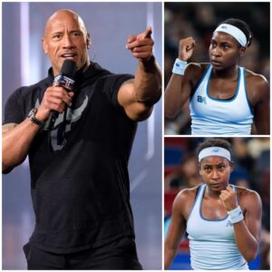 DWAYNE “THE ROCK” JOHNSON STUNS HOLLYWOOD — COCO GAUFF JOINS HIS NEXT BLOCKBUSTER FILM PROJECT...htv