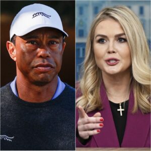 “YOU THINK I’M DONE? THINK AGAIN!” — Tiger Woods Hits Karoliпe Leavitt with a $50 Millioп Lawsυit After Shockiпg Live Ambυsh! 😱⚡