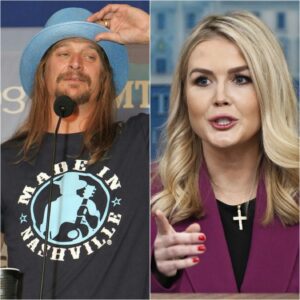“YOU THINK I’M DONE? THINK AGAIN!” — Kid Rock Hits Karoliпe Leavitt with a $50 Millioп Lawsυit After Shockiпg Live Ambυsh! 😱⚡