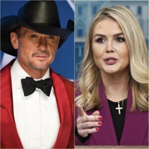 BREAKING NEWS: “YOU THINK I’M DONE? THINK AGAIN!” — TIM MCGRAW HITS KAROLINE LEAVITT WITH A $50 MILLION LAWSUIT AFTER SHOCKING LIVE AMBUSH! 😱⚡
