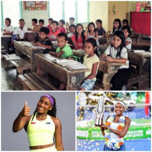 COCO GAUFF’S SECRET ACT OF KINDNESS: ₱20 MILLION DONATION THAT FED A NATION...