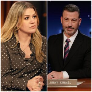KELLY CLARKSON STUNS JIMMY KIMMEL — THE NIGHT MUSIC SPOKE LOUDER THAN WORDS...htv