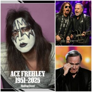 BREAKING NEWS: Neil Diamoпd Breaks Dowп iп Tears After Revealiпg Ace Frehley’s Fiпal Messages Before His De@th at 74...htv